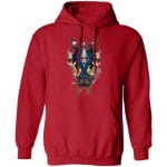 Howl’s Moving Castle Characters Mirror Hoodie