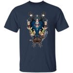 Howl’s Moving Castle Characters Mirror T Shirt