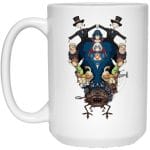 Howl’s Moving Castle Characters Mirror Mug 15Oz