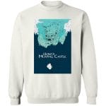Howl’s Moving Castle Blue Tone Art Sweatshirt
