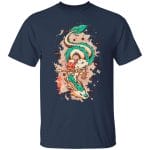 Princess Mononoke on the Dragon T Shirt Ghibli Store ghibli.store