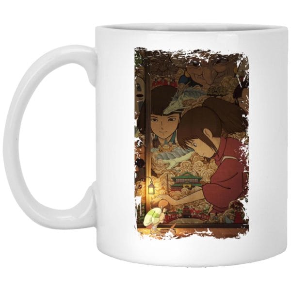 Princess Mononoke on the Dragon Mug Ghibli Store ghibli.store