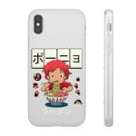 Ponyo very first Ramen iPhone Cases Ghibli Store ghibli.store