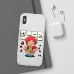 Ponyo very first Ramen iPhone Cases Ghibli Store ghibli.store