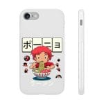 Ponyo very first Ramen iPhone Cases Ghibli Store ghibli.store