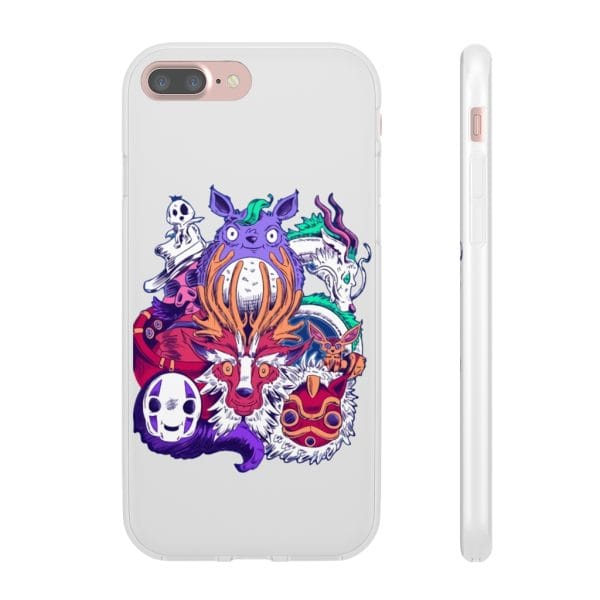 Ghibli Characters creepy style iPhone Cases Ghibli Store ghibli.store