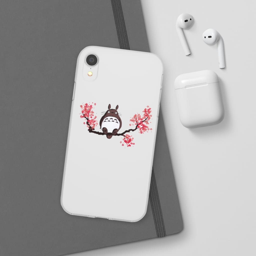 Totoro and Sakura iPhone Cases