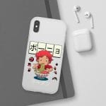 Ponyo very first Ramen iPhone Cases Ghibli Store ghibli.store