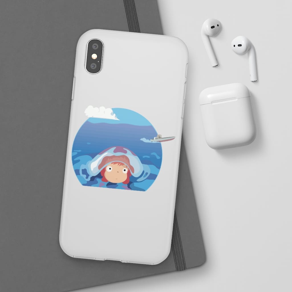 Ponyo in her first trip iPhone Cases