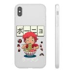 Ponyo very first Ramen iPhone Cases Ghibli Store ghibli.store