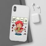 Ponyo very first Ramen iPhone Cases Ghibli Store ghibli.store