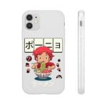 Ponyo very first Ramen iPhone Cases Ghibli Store ghibli.store