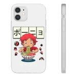 Ponyo very first Ramen iPhone Cases Ghibli Store ghibli.store