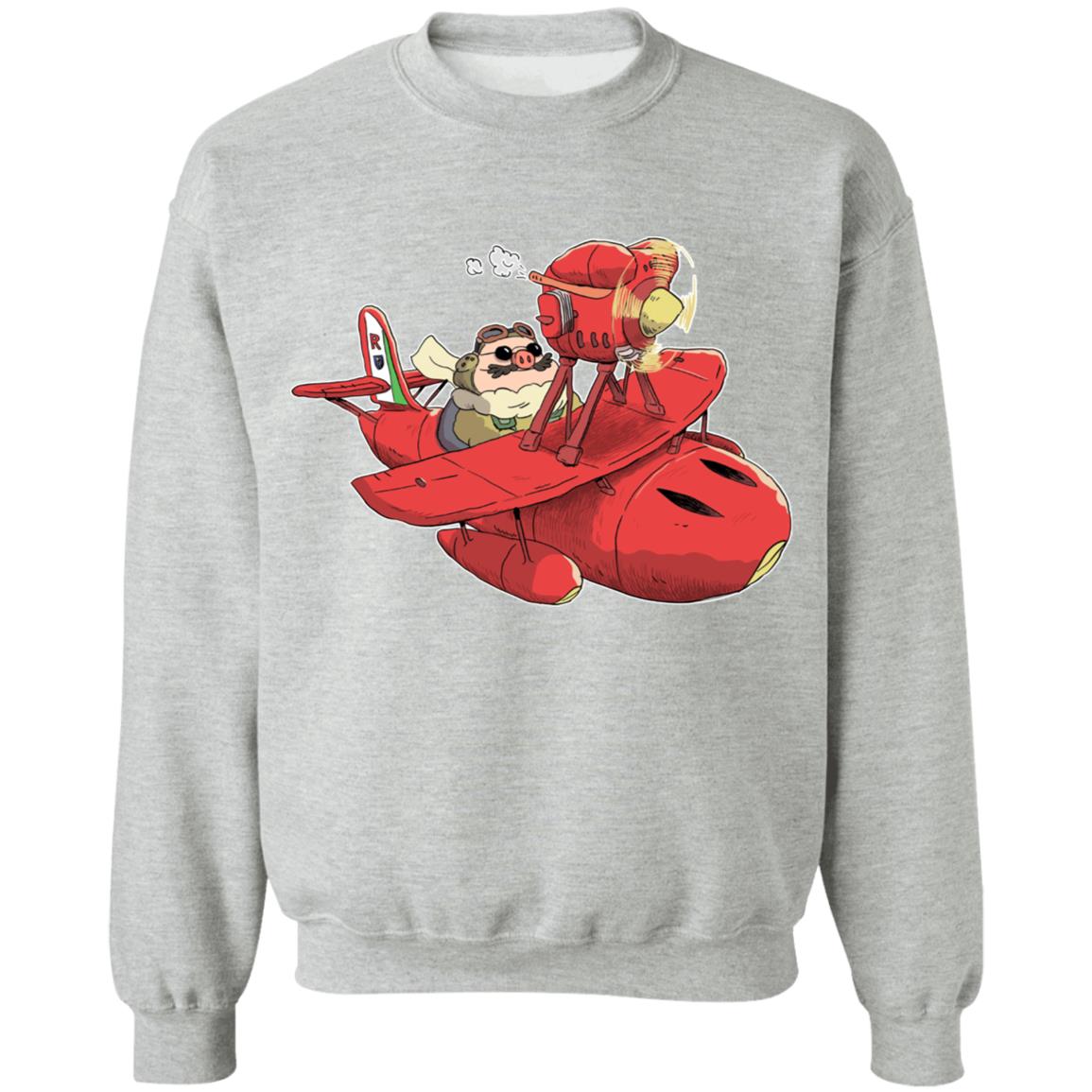 Porco Rosso Chibi Sweatshirt