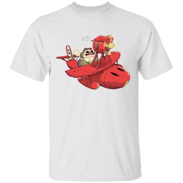 Porco Rosso Chibi T Shirt Ghibli Store ghibli.store