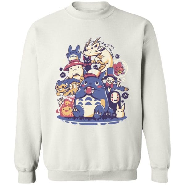 Totoro and Friends Sweatshirt Ghibli Store ghibli.store