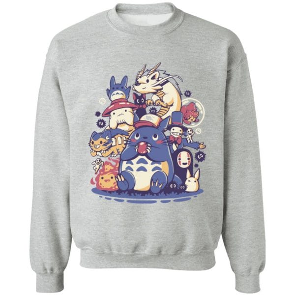 Totoro and Friends Hoodie Ghibli Store ghibli.store