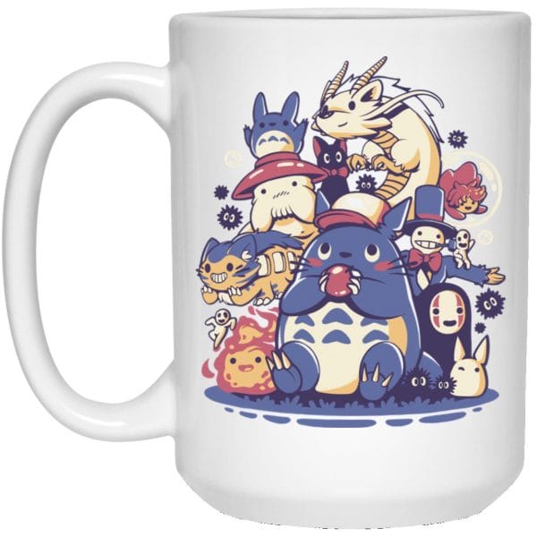 Totoro and Friends Mug Ghibli Store ghibli.store