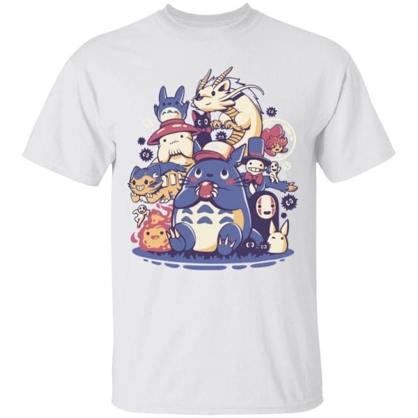 Totoro and Friends T Shirt Ghibli Store ghibli.store