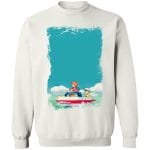 Ponyo and Sosuke on Boat Sweatshirt