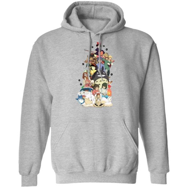 Ghibli Movie Characters Compilation Sweatshirt Ghibli Store ghibli.store