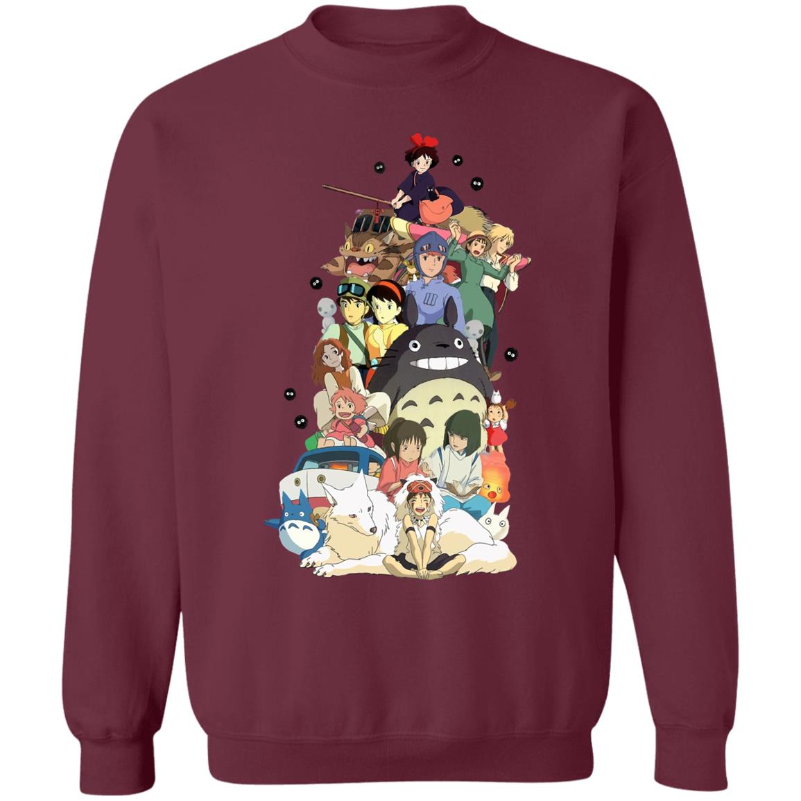 Ghibli Movie Characters Compilation Sweatshirt