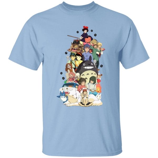 Ghibli Movie Characters Compilation T Shirt Ghibli Store ghibli.store