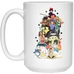 Ghibli Movie Characters Compilation Mug 15Oz