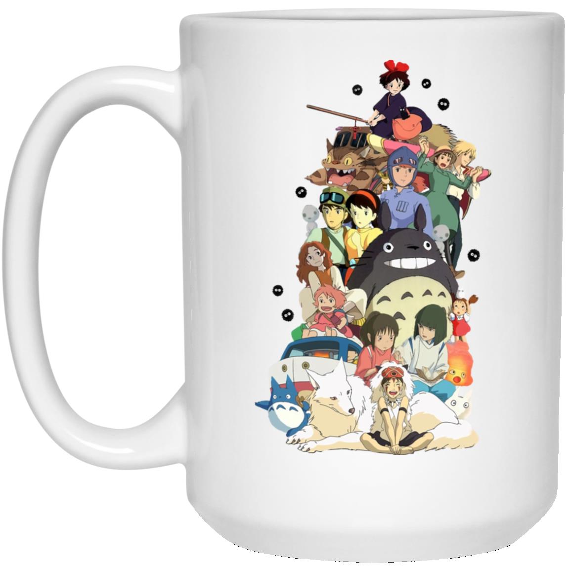 Ghibli Movie Characters Compilation Mug