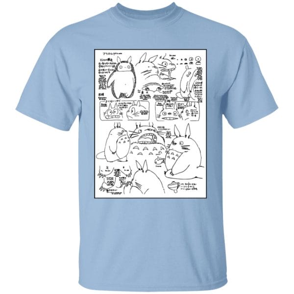 Totoro Original Character Sketch T Shirt Unisex Ghibli Store ghibli.store