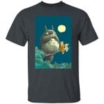My Neighbor Totoro by the moon T shirt Unisex Ghibli Store ghibli.store