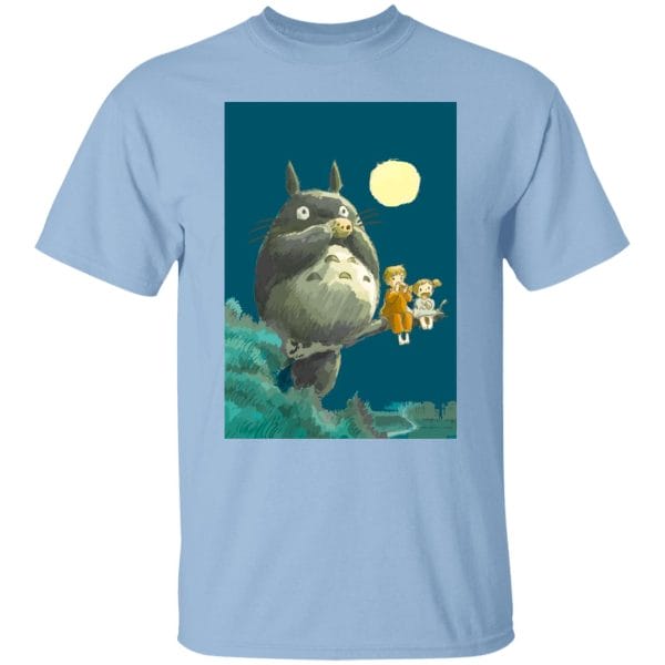 My Neighbor Totoro by the moon T shirt Unisex Ghibli Store ghibli.store