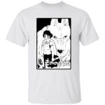 Princess Mononoke Black & White T Shirt Unisex Ghibli Store ghibli.store