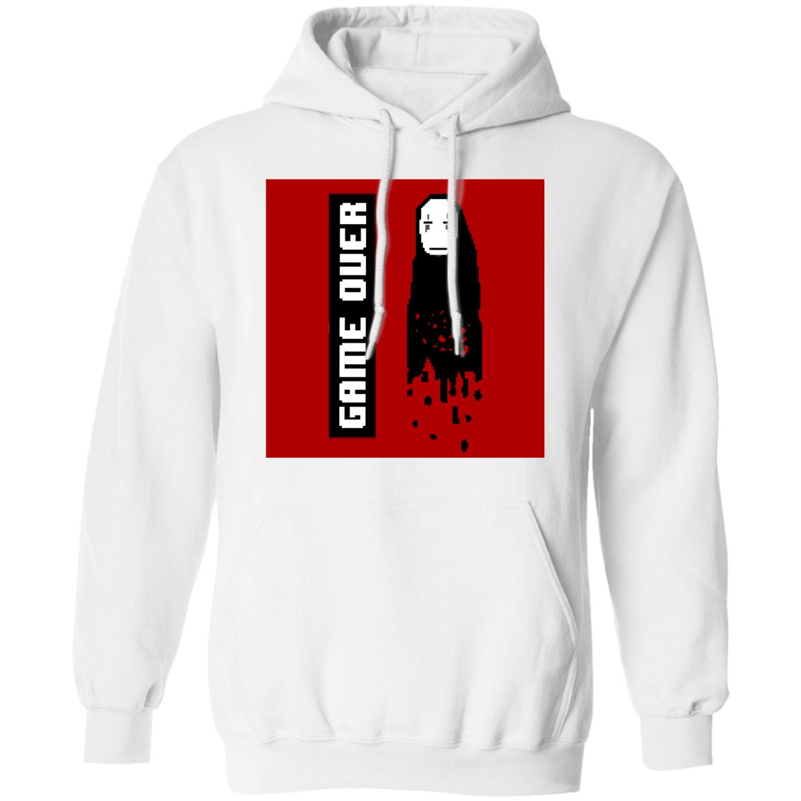 Spirited Away No Face 8 BIT Game Over Hoodie