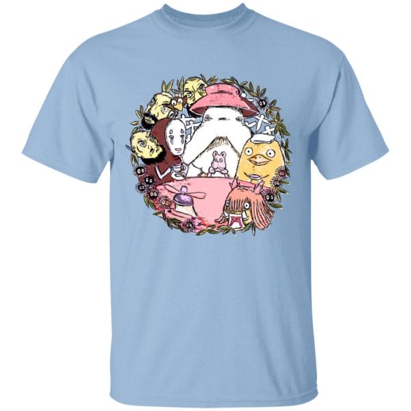 Spirited Away No Face Tea Time T Shirt Unisex Ghibli Store ghibli.store