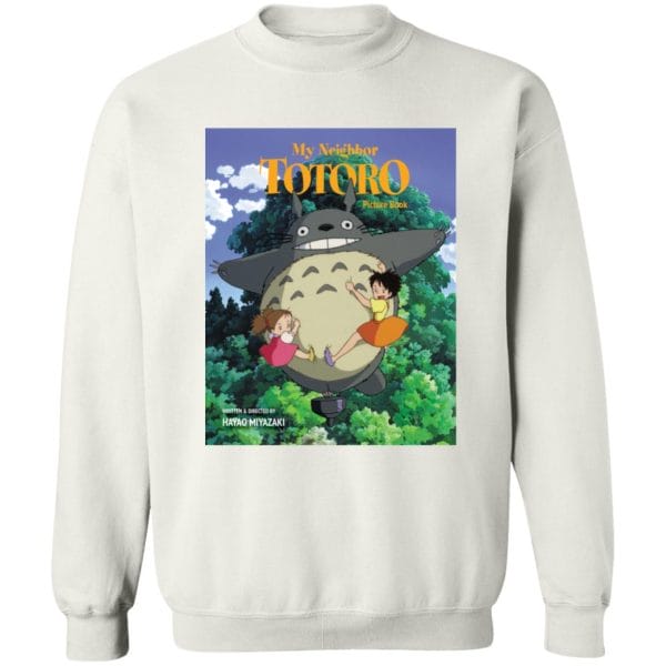 My Neighbor Totoro On The Tree Sweatshirt Ghibli Store ghibli.store