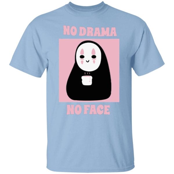 No Drama, No Face T Shirt Unisex Ghibli Store ghibli.store