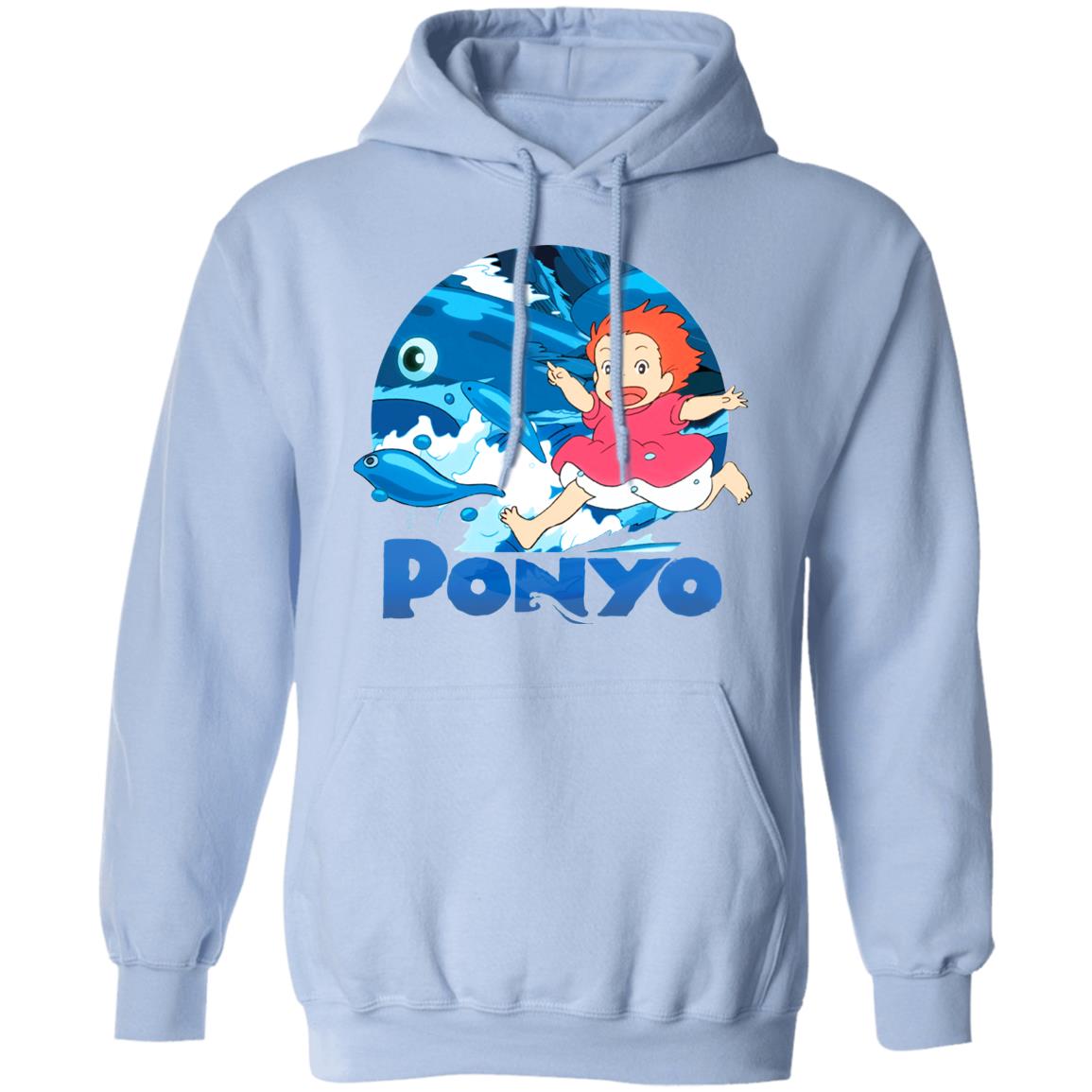 Ghibli Studio Ponyo On The Waves Hoodie Unisex Ghibli Store ghibli.store
