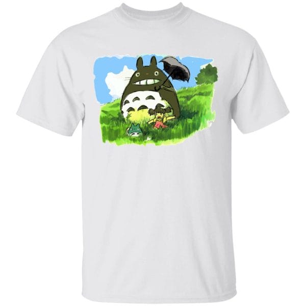 My Neighbor Totoro WaterColor T Shirt Unisex Ghibli Store ghibli.store