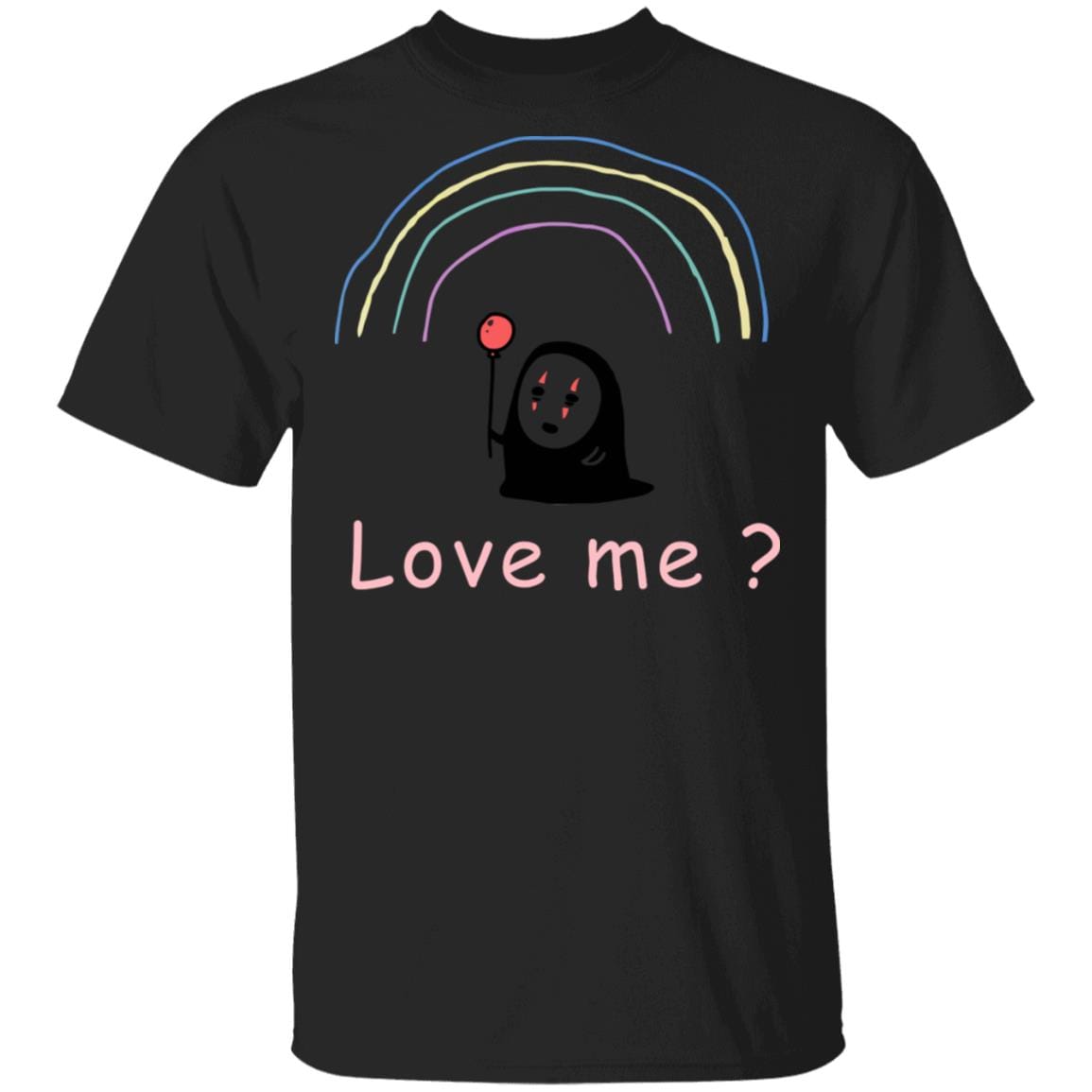 Spirited Away – No Face, Love Me? T Shirt Unisex