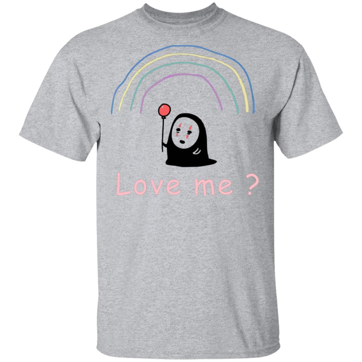 Spirited Away – No Face, Love Me? T Shirt Unisex Ghibli Store ghibli.store