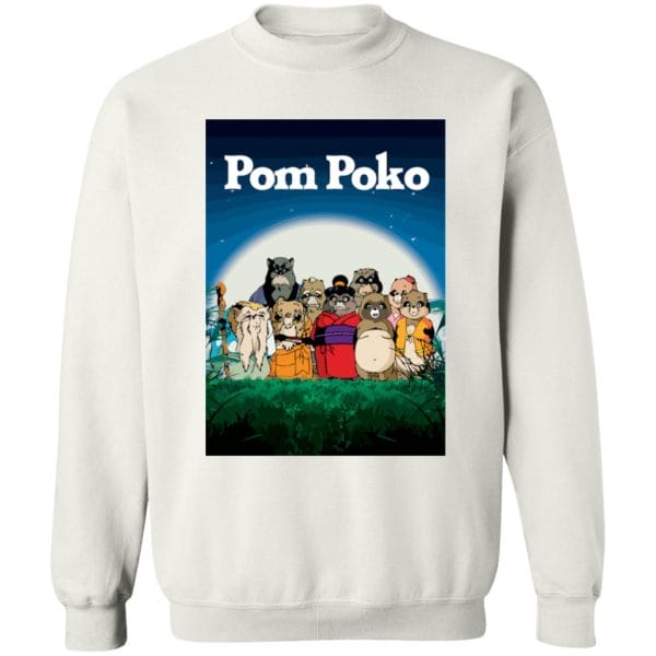 Pom Poko Poster Sweatshirt Unisex Ghibli Store ghibli.store