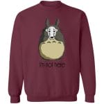 Totoro I’m Not Here Sweatshirt