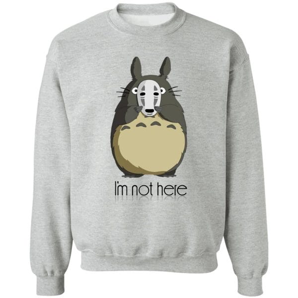Totoro I’m Not Here Sweatshirt Ghibli Store ghibli.store