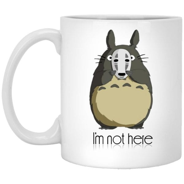 Totoro I’m Not Here Mug Ghibli Store ghibli.store