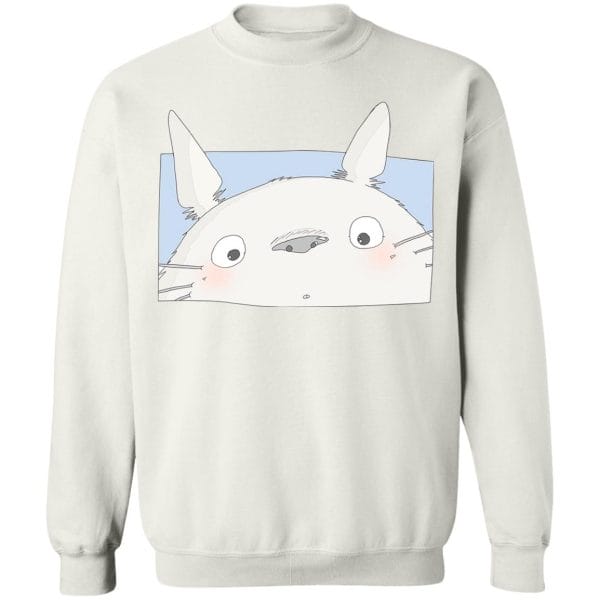 Totoro Cute Face Sweatshirt Ghibli Store ghibli.store