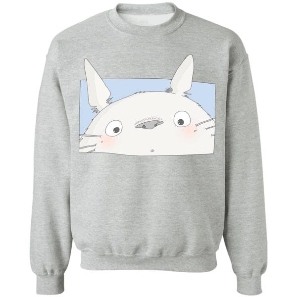 Totoro Cute Face Hoodie Ghibli Store ghibli.store