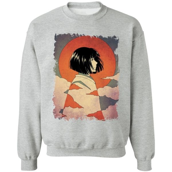 Haku Japanese Classic Art Sweatshirt Ghibli Store ghibli.store