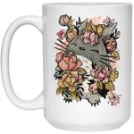 Totoro by the Flowers Mug 15Oz