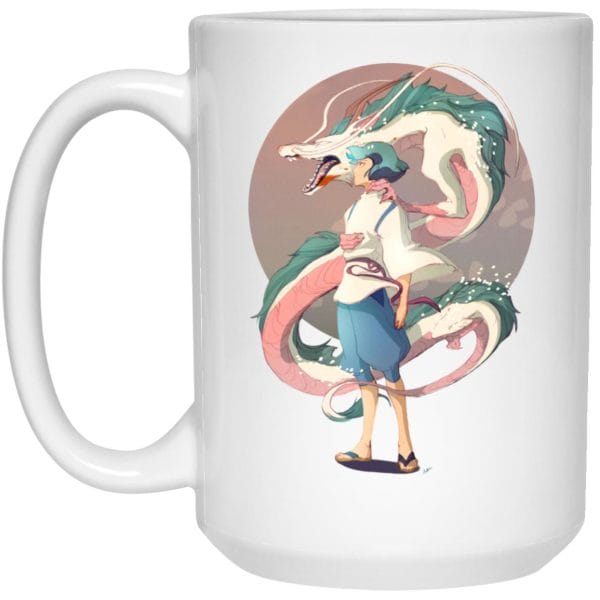 Haku and The Dragon Mug Ghibli Store ghibli.store